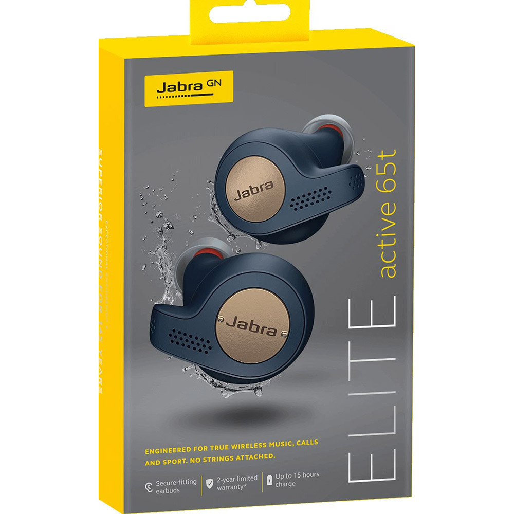 Заказать Гарнитура JABRA Elite 65t Active Blue