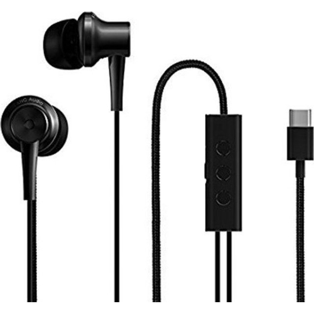 Гарнітура XIAOMI Mi Dual Driver Earphones Type-C (ZBW4435TY) Black Конструкція вкладиші (у вушну раковину)