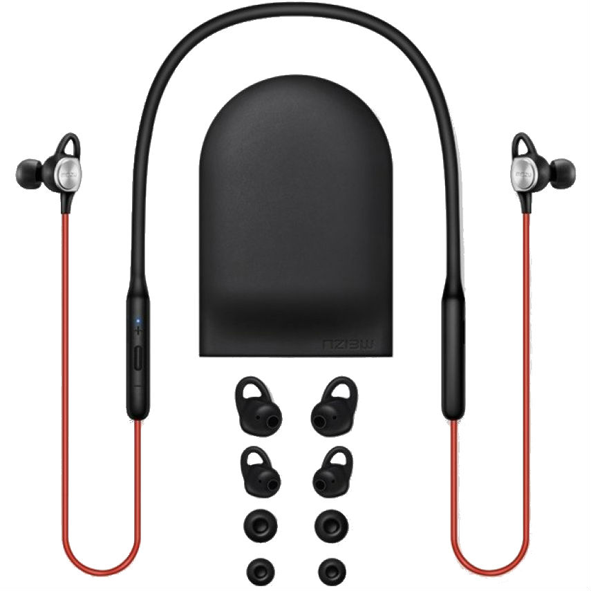 Гарнитура MEIZU EP-52 Bluetooth Sports Earphone Red (2000984761223) Крепление дуга (на шею)