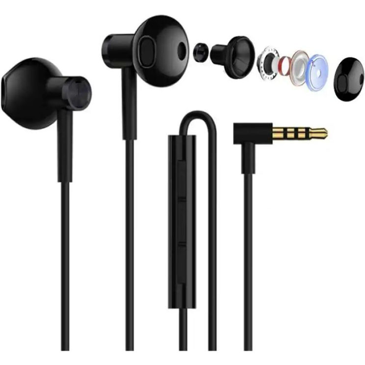 Гарнітура XIAOMI Mi Dual-Unit Half-Ear Headphones Black (ZBW4407TY) Конструкція вкладиші (у вушну раковину)