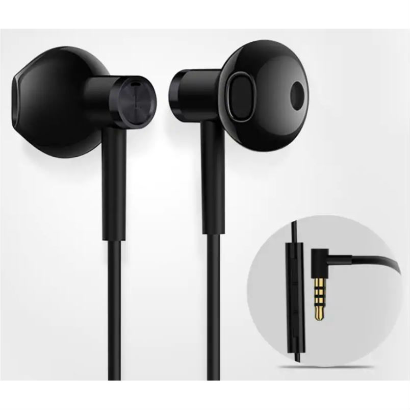 Гарнітура XIAOMI Mi Dual-Unit Half-Ear Headphones Black (ZBW4407TY) Кріплення без кріплення