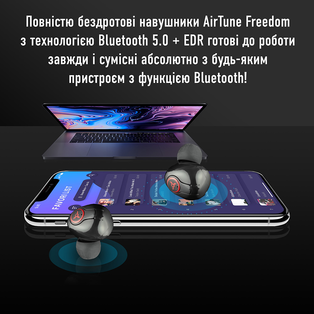 Внешний вид Гарнитура AIRON Airtune Freedom (6945545521559)