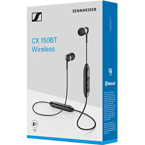 Гарнітура SENNHEISER CX 150BT Black (508380) Кріплення шнурок на шию