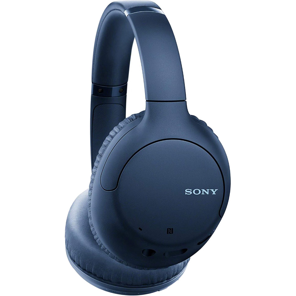 Гарнитура SONY WH-CH710N Blue Крепление дуга (над головой)