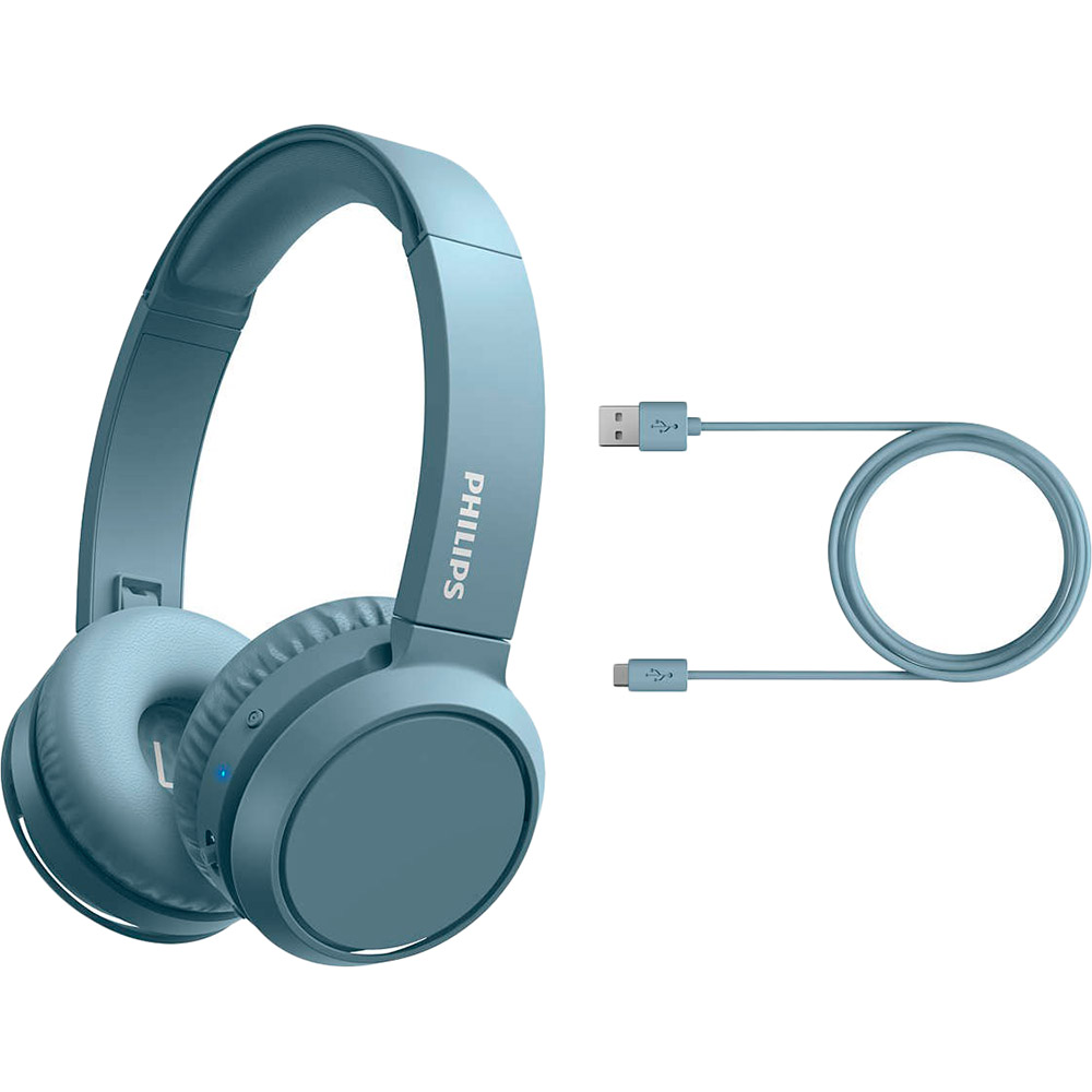 Гарнітура PHILIPS TAH4205 Over-Ear Wireless Blue (TAH4205BL/00) Вид гарнітура