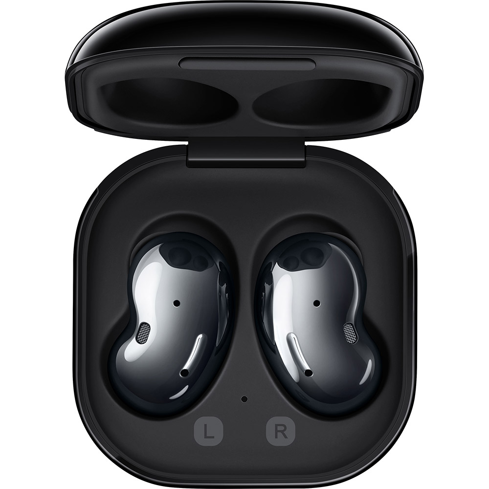 Внешний вид Гарнитура SAMSUNG Galaxy Buds Live Black (SM-R180NZKASEK)