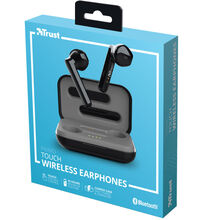 Гарнитура TRUST Primo Touch BT Eearphones Black (23712)