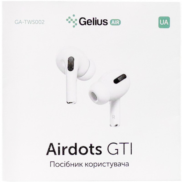 Гарнитура GELIUS Air Airdots GTI GA-TWS-002 White Вид гарнитура