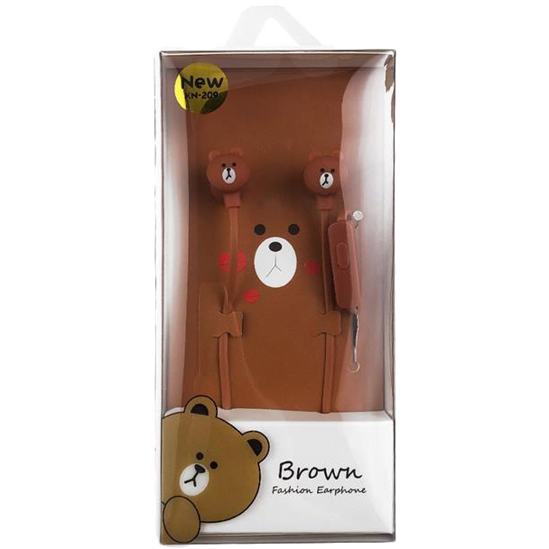 Гарнітура XOKO M-Cartoons-2 Brown (M-Cartoons-2BRW)