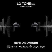 Гарнитура LG TONE Free FN6 True Wireless Black (HBS-FN6.ABRUBK)