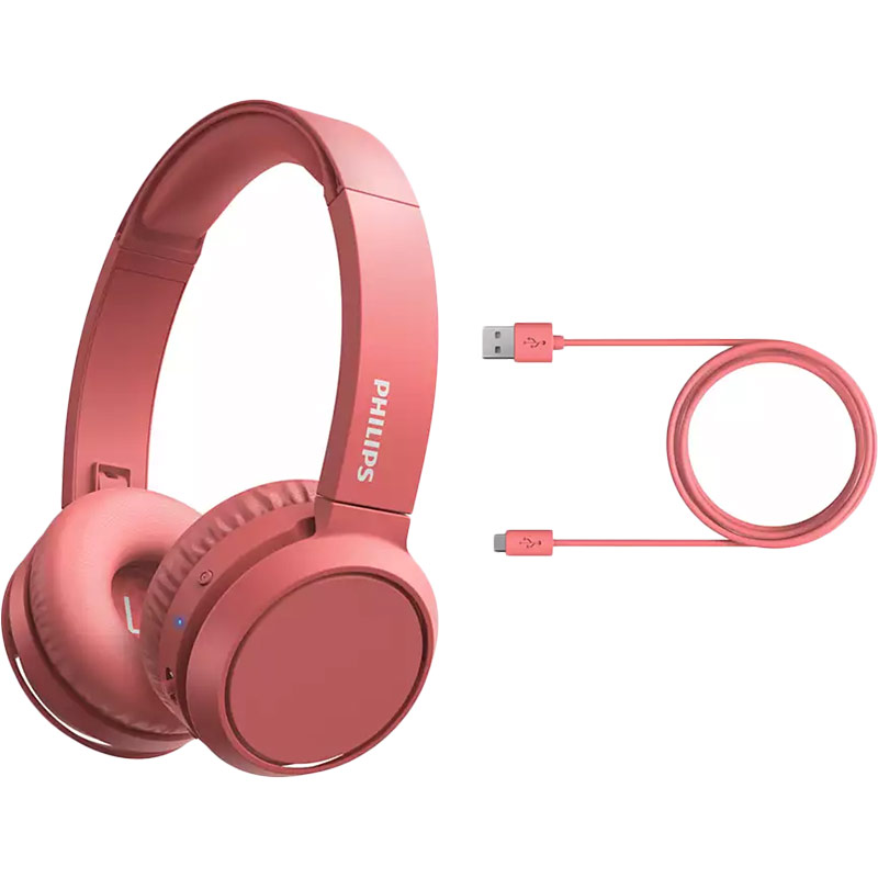 Навушники PHILIPS TAH4205RD Over-Ear Wireless Red (TAH4205RD) Вид гарнітура