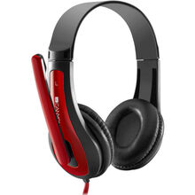 Гарнітура CANYON HSC-1 Black-Red (CNS-CHSC1BR)