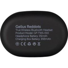 Гарнітура GELIUS Pro Reddots TWS Earbuds GP-TWS010 Black