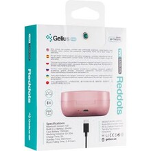 Гарнитура GELIUS Pro Reddots TWS Earbuds GP-TWS010 Pink