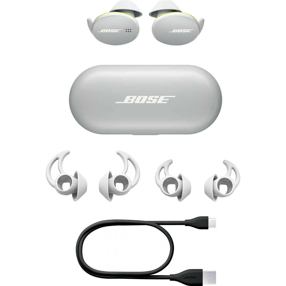 Гарнитура BOSE Sport Earbuds Glacier White (805746-0030) Крепление TWS (без провода)