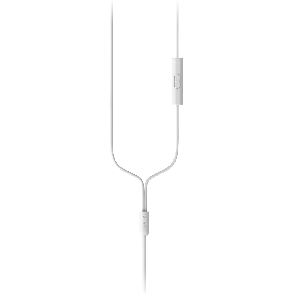 Гарнітура PHILIPS TAA1105 In-ear Mic White (TAA1105WT/00) Акустичне оформлення закриті