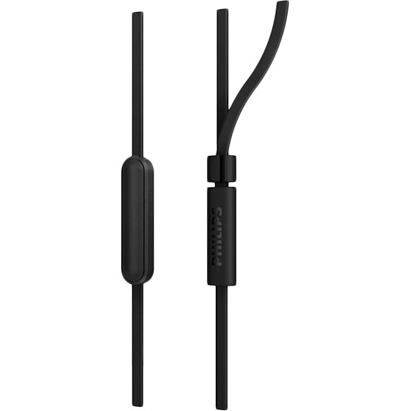 Гарнітура PHILIPS TAE1105 In-ear Mic Black (TAE1105BK/00) Конструкція внутрішньоканальні (у вушний канал)