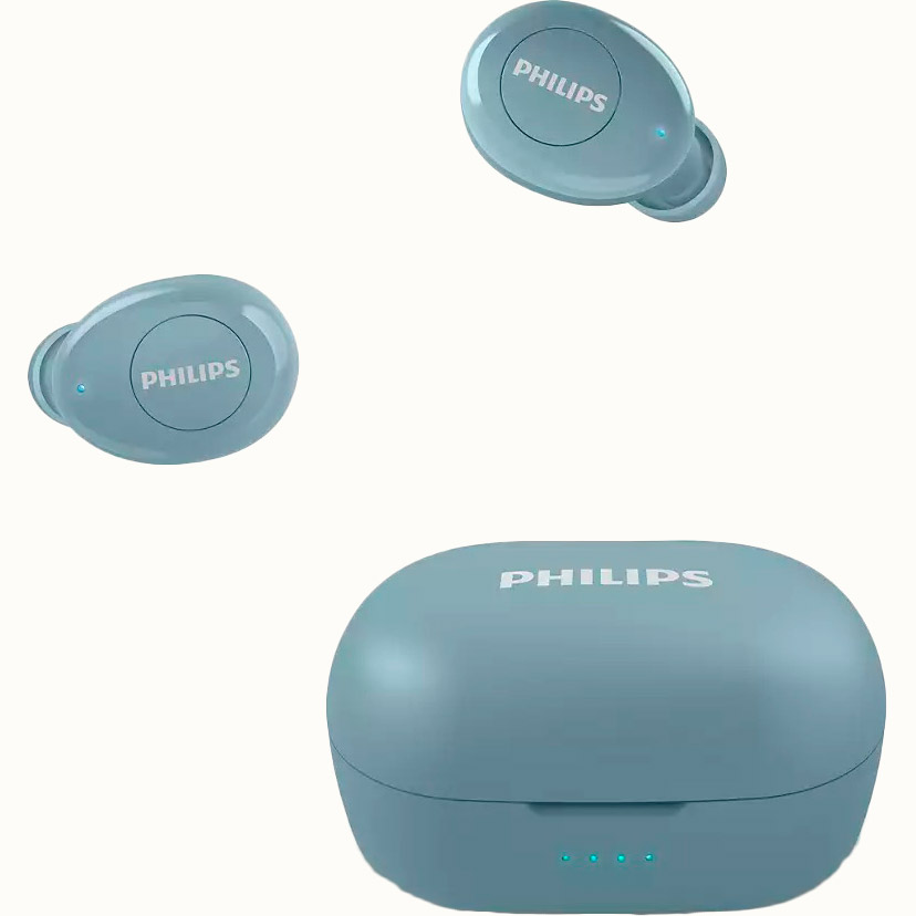 Гарнітура PHILIPS TAT2205 IPX4 True Wireless Blue (TAT2205BL/00) Конструкція внутрішньоканальні (у вушний канал)