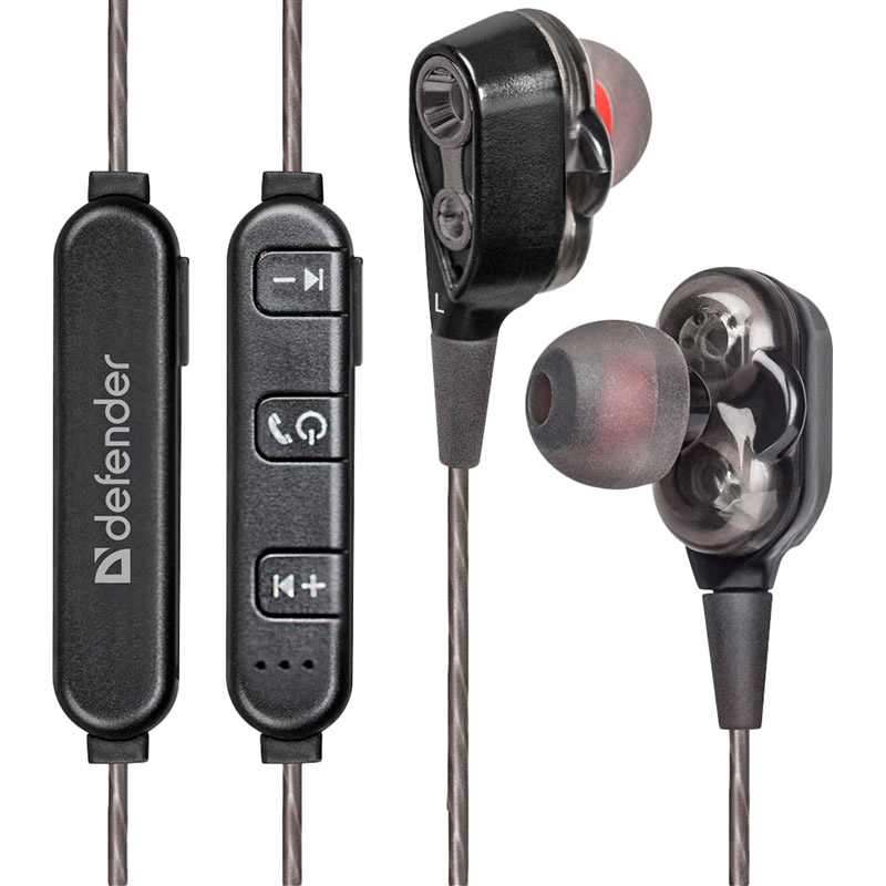 

Гарнитура DEFENDER FreeMotion B640 Black (63641), FreeMotion B640 черный, Bluetooth