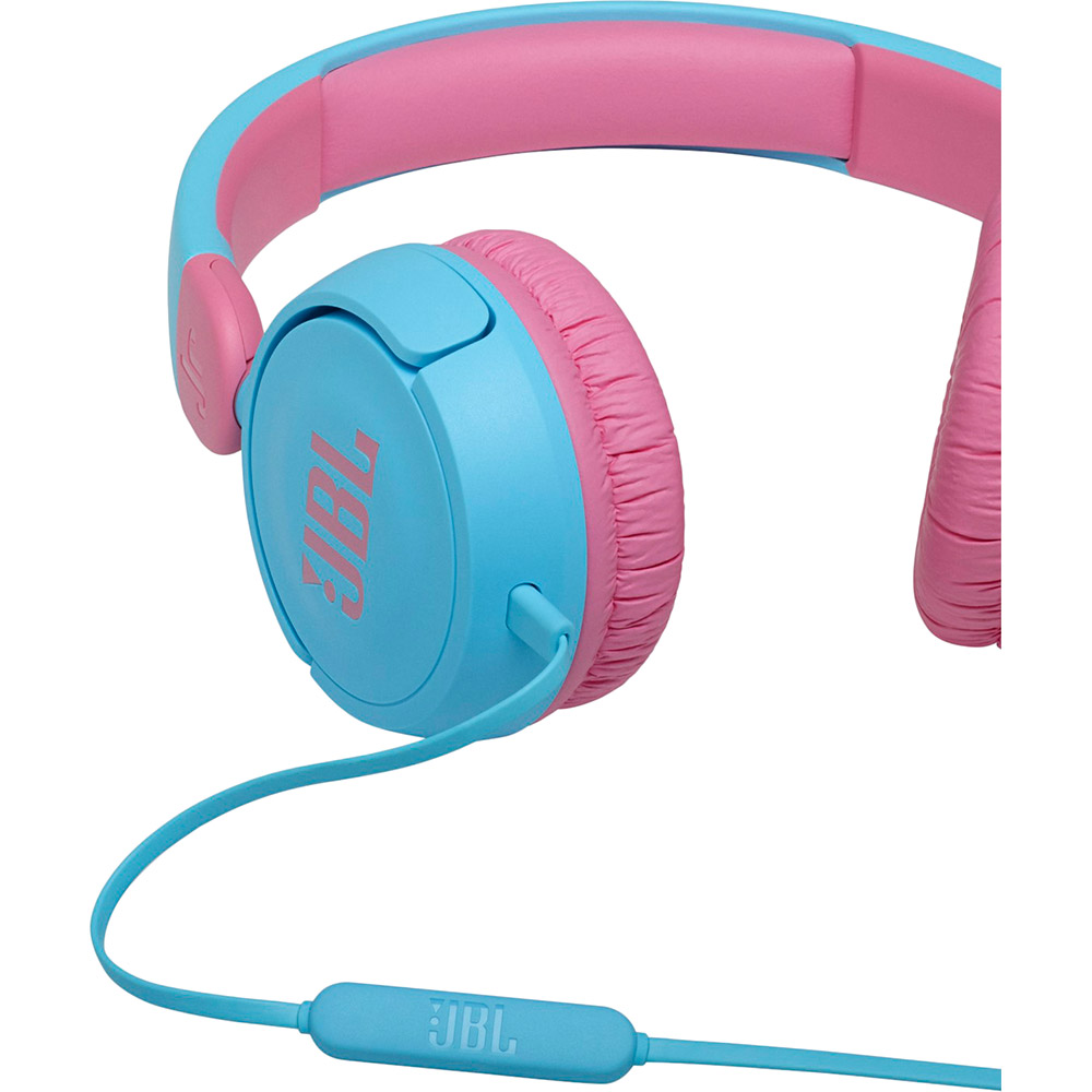 Гарнітура JBL JR310 Blue (JBLJR310BLU) Кріплення дуга (над головою)