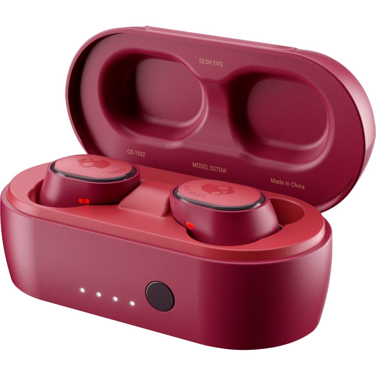 Гарнітура SKULLCANDY TW Sesh Evo Deep Red (S2TVW-N741) Акустичне оформлення закриті