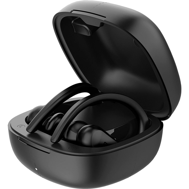 Гарнітура QCY T6 TWS Bluetooth Sport Black Earbuds Акустичне оформлення закриті