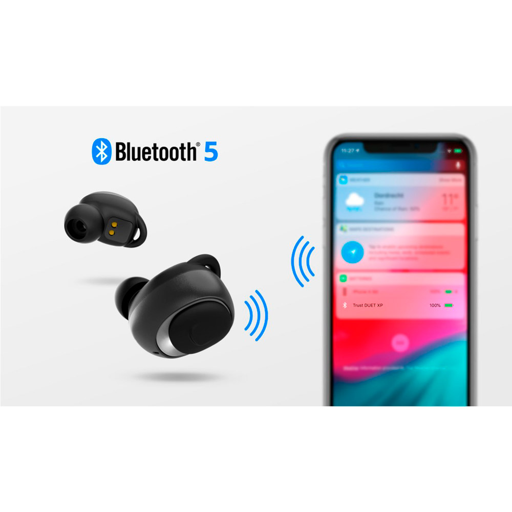 Замовити Гарнітура Trust Duet XP Bluetooth Black (23256)