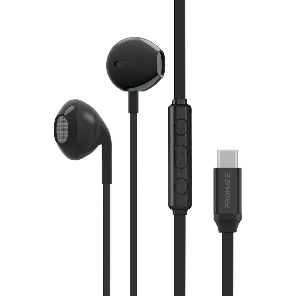 

Гарнитура Promate GearPod-C1 Black (gearpod-c1.black), Навушники gearpod-c1.black