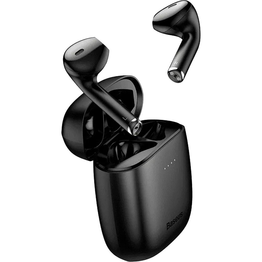 

Гарнитура BASEUS Encok TWS W04 Pro черная (NGW04P-01), Encok TWS W04 Pro Чорний