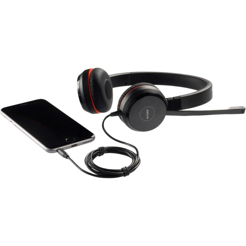 Гарнітура JABRA EVOLVE 40 MS Stereo Black (6399-823-109) Частотний діапазон навушника 70 - 20000