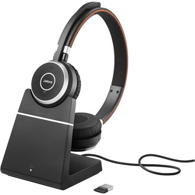 Гарнітура JABRA EVOLVE 65 MS Stereo + База (6599-823-399) Вид гарнітура