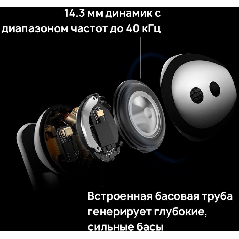 Огляд Гарнітура HUAWEI Freebuds 4 Ceramic White