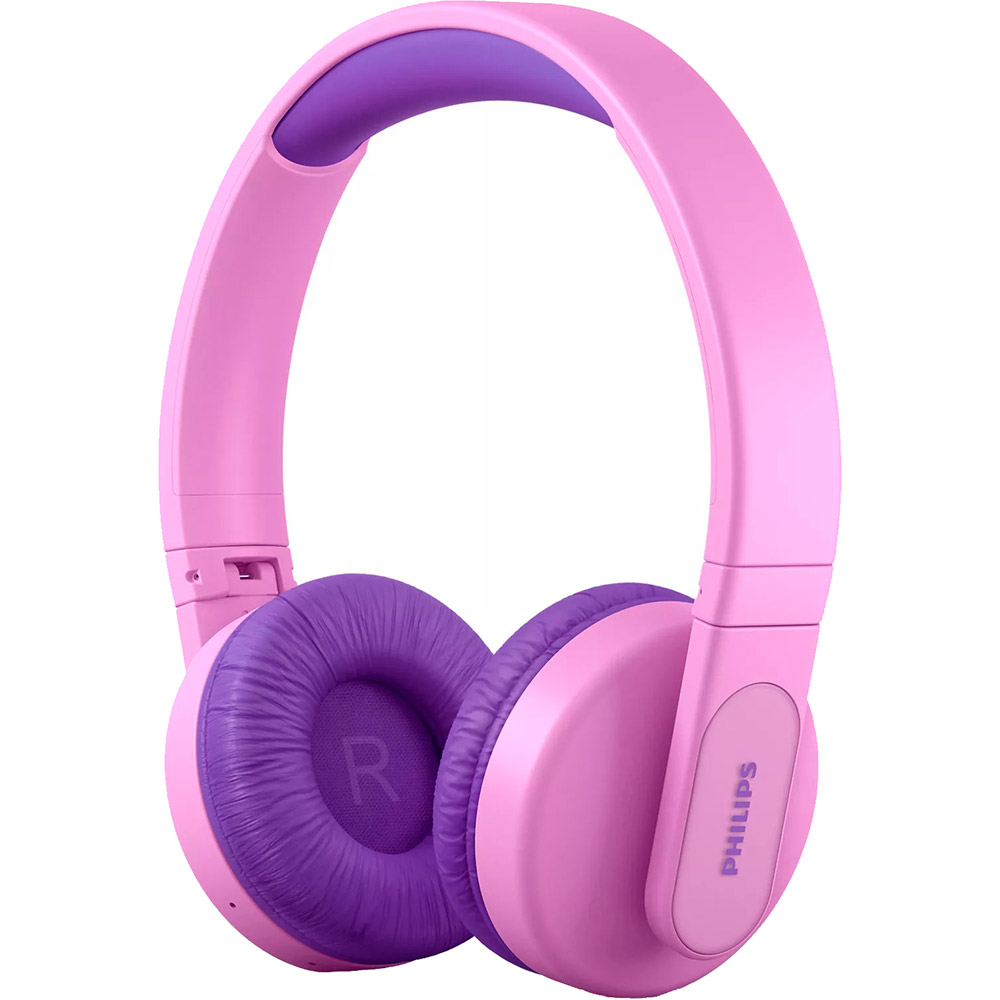 Гарнітура Philips Kids TAK4206 On-ear Colored light panels Wireless Pink (TAK4206PK/00)