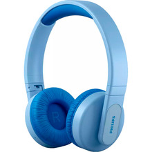 Гарнитура Philips Kids TAK4206 On-ear Colored light panels Wireless Blue (TAK4206BL/00)