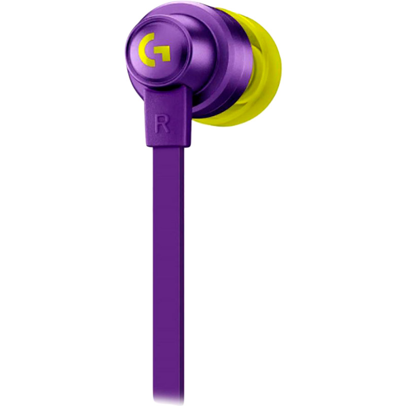 В Україні Гарнітура Logitech G333 Gaming Earphones Purple (981-000936)