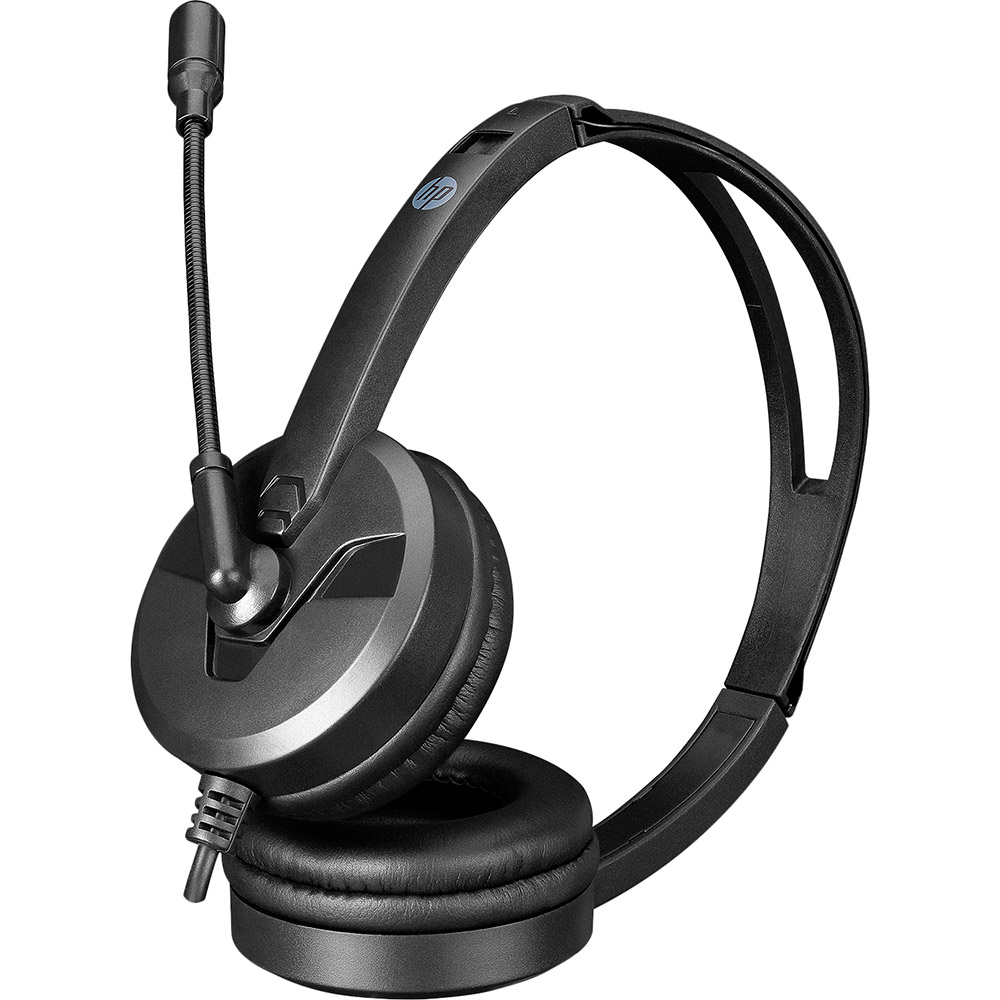 Гарнитура HP DHE-8009 Black (DHE-8009) Конструкция накладные (накладываются на ухо)