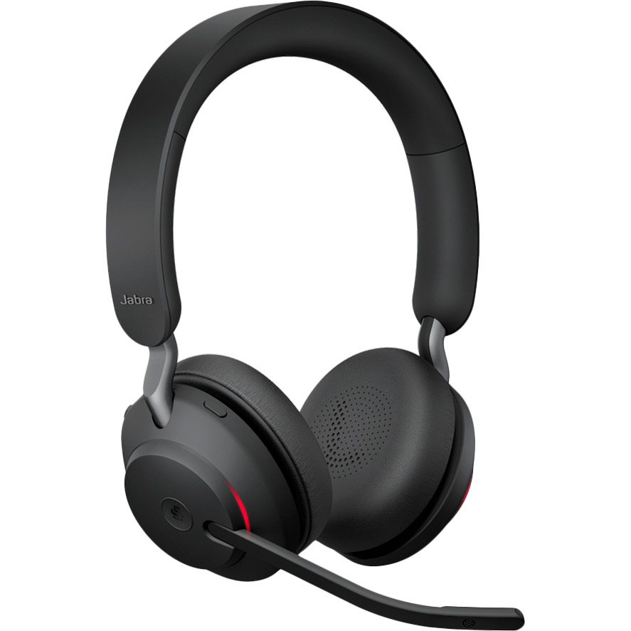 Гарнітура Jabra Evolve 2 65 MS Stereo Black (26599-999-899) Конструкція накладні (накладаються на вухо)