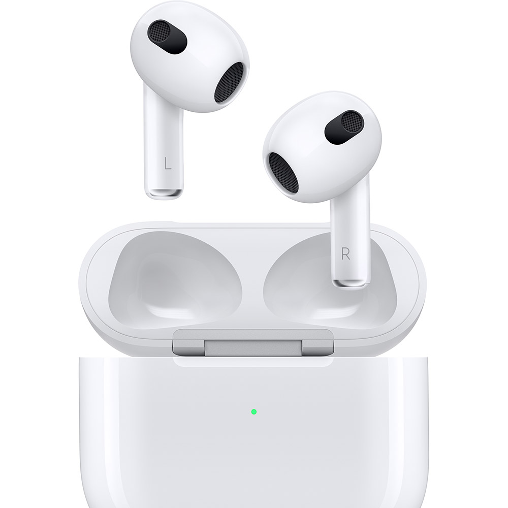 Гарнитура APPLE AirPods 3 with MagSafe white (MME73TY/A) Конструкция вкладыши (в ушную раковину)