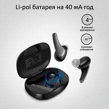 Гарнітура PROMATE Autonomy Black (autonomy.black)