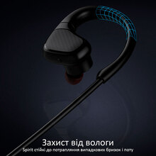 Гарнітура PROMATE Spirit Black (spirit.black)