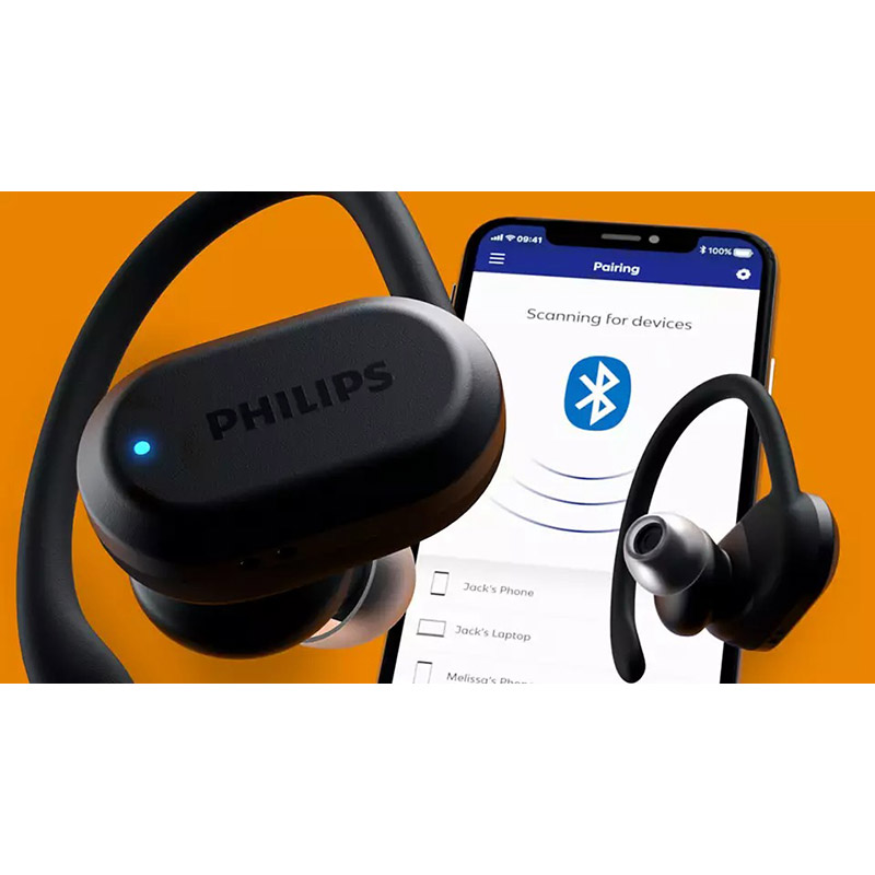 Изображение Гарнитура PHILIPS TAA7306 True Wireles Black (TAA7306BK/00)