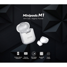 Гарнитура TECNO Minipods M1 White (4895180759475)