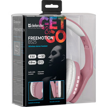 Гарнітура DEFENDER FreeMotion B525 Bluetooth White/Pink (63528)