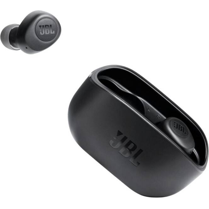 Замовити Гарнітура JBL WAVE 100TWS Black (JBLW100TWSBLK)