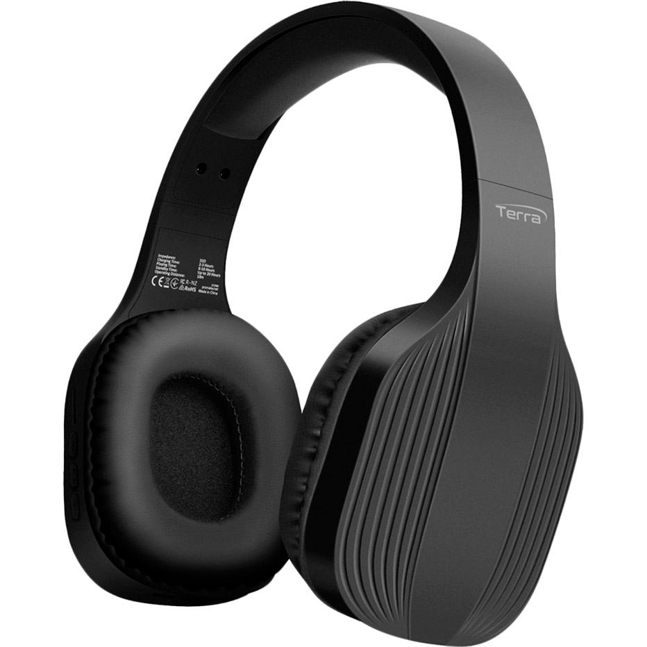 

Гарнитура Promate Terra Black (terra.black), terra.black