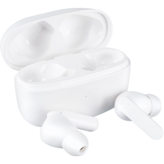 Гарнитура GELIUS MaxBuds GP-TWS025 White Дополнительно гарнитура имеет функцию беспроводной зарядки, гарнитура имеет систему шумоподавления ENC