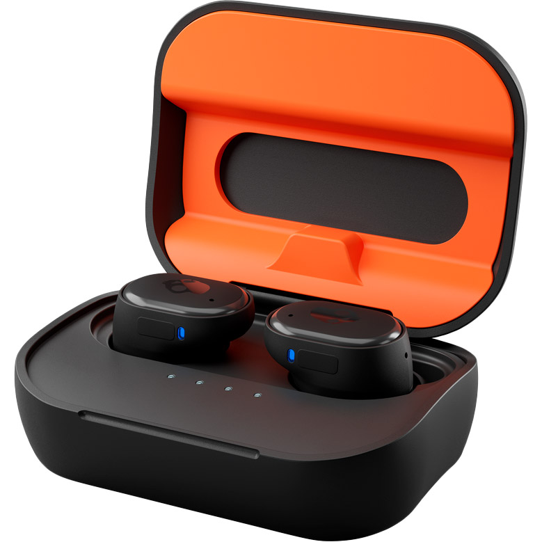 Гарнітура Skullcandy Grind Fuel TW True Black/Orange (S2GFW-P740) Вид гарнітура