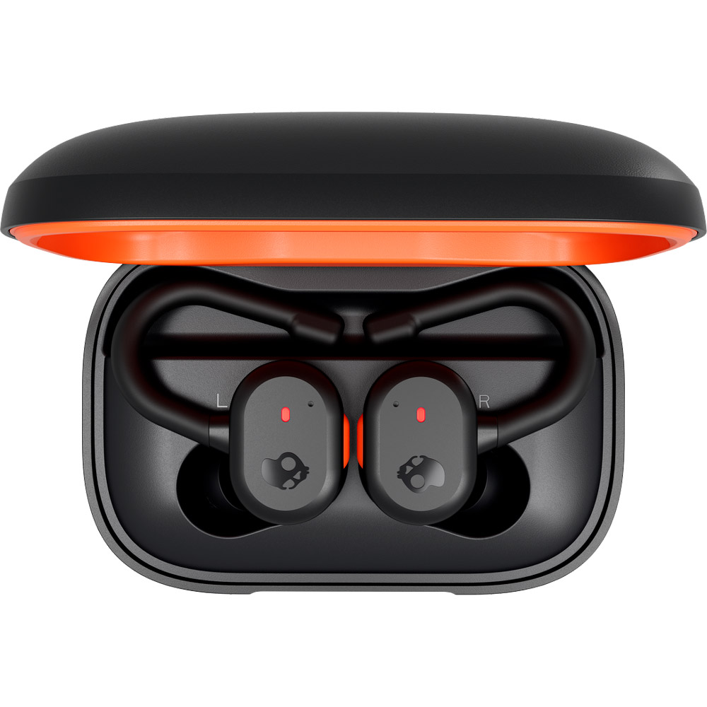 Гарнітура Skullcandy TW Push Active True Black/Orange (S2BPW-P740) Кріплення TWS (без дроту)