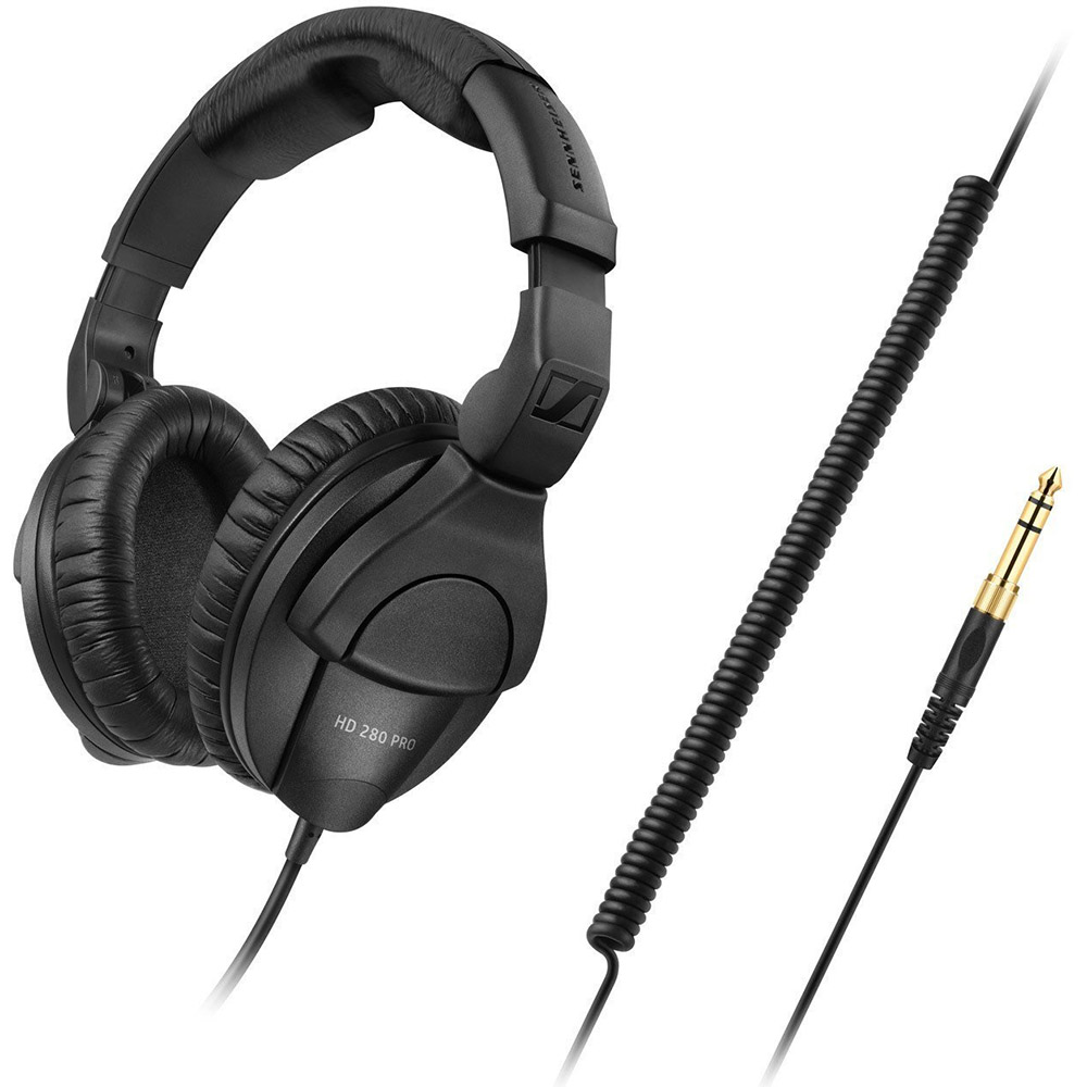 Наушники SENNHEISER HD 280 PRO Black (506845) Конструкция полноразмерные (полный обхват уха)