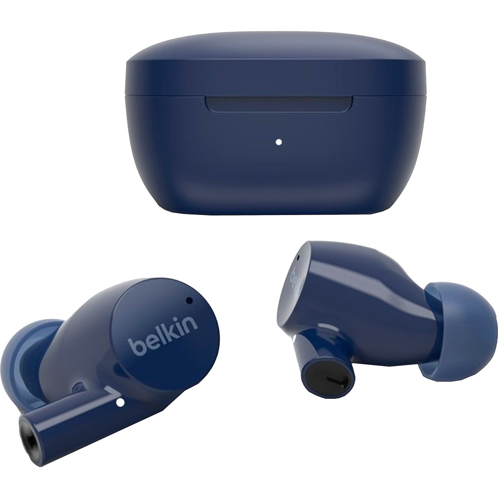 Гарнитура BELKIN Soundform Rise True Wireless Blue (AUC004BTBL) Акустическое оформление закрытые